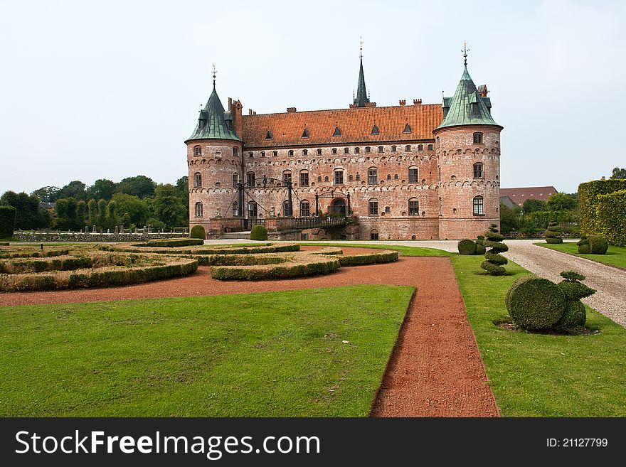 Egeskov castle Funen Denmark