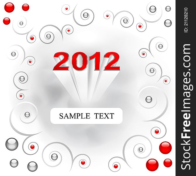 New Year 2012 Background