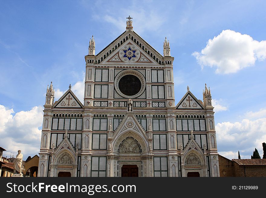 Basilica di Santa Croce (Basilica of the Holy Cross), Franciscan church in Florence, Italy