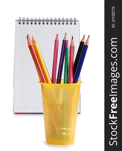 Color Pencils Cup