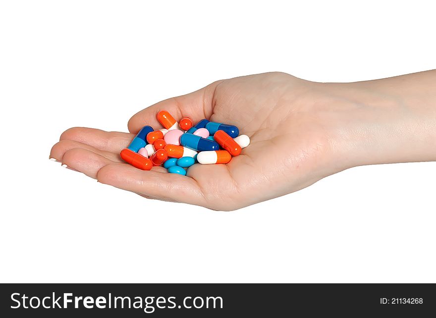 Insulated Hand With Pills