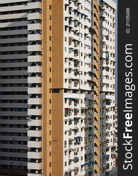Geometric design of highrise living, penang
