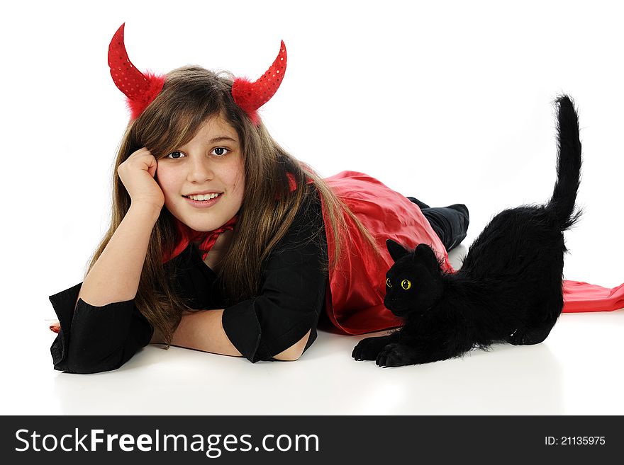 She-Devil with Cat
