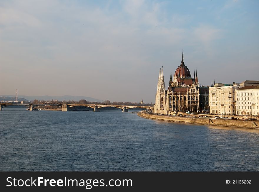 View of the Hungarian Parliament