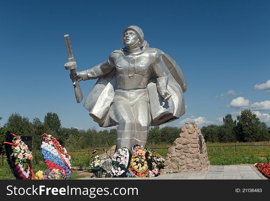Russia, Monument Soldier Winner