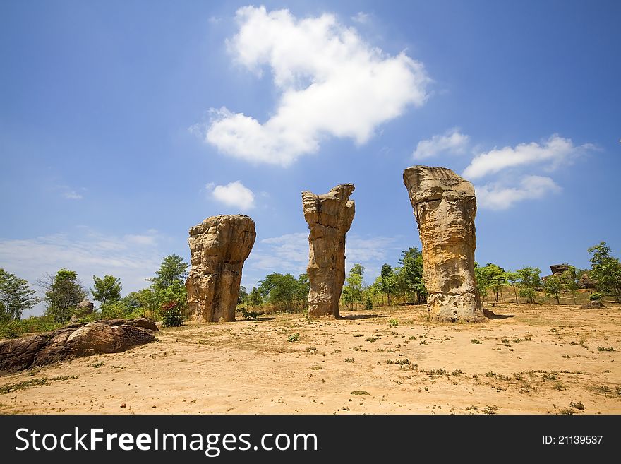 Mor Hin Khao Chaiyaphum Stone Henge of Thailand