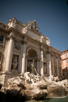 The Trevi Fountain Stock Photos The Trevi Fountain Stock Photos