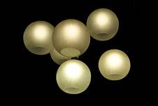 Glowing Ball Light Isolated Stock Images Glowing Ball Light Isolated Stock Images