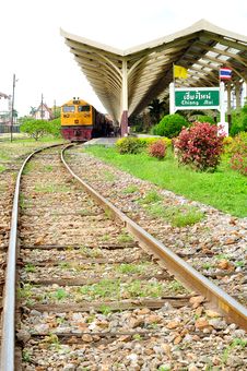 Chiangmai Train Station Royalty Free Stock Photo Chiangmai Train Station Royalty Free Stock Photo