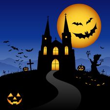 Halloween Night Royalty Free Stock Images