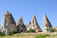 Stone Formation Of Cappadocia Turkey Stock Images Stone Formation Of Cappadocia Turkey Stock Images