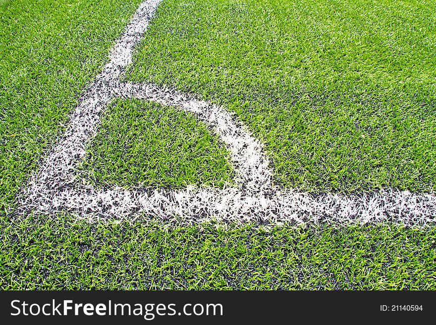 Football grass background green white