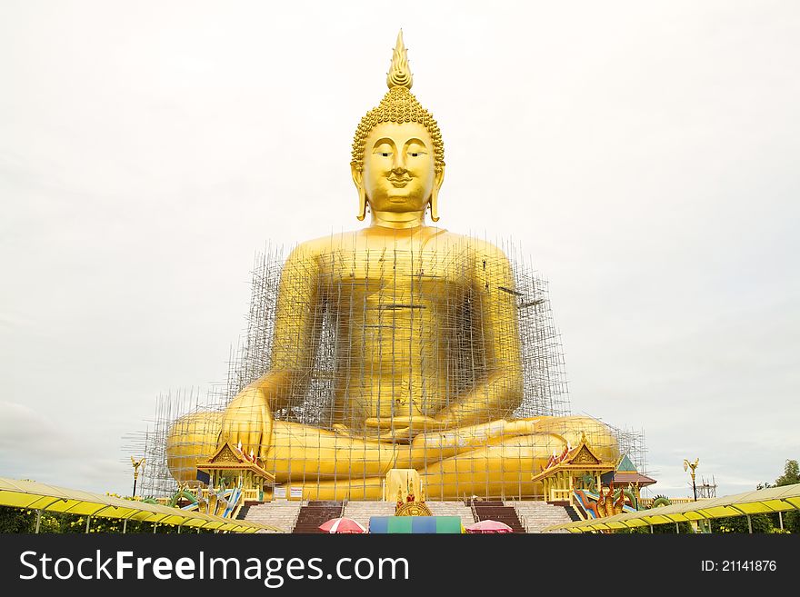 Photos of Thai gold Buddha. Photos of Thai gold Buddha.