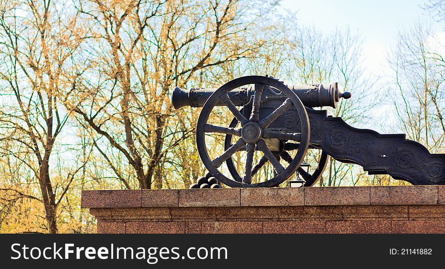 Big old Gun at Andersonville. Big old Gun at Andersonville