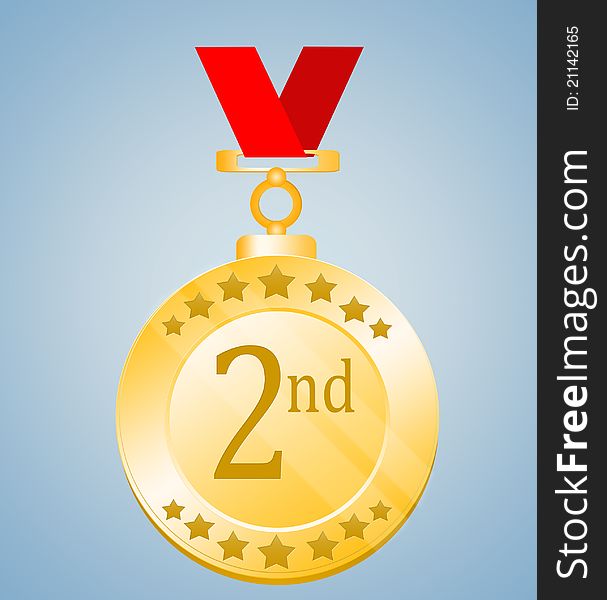 2nd Position Medal