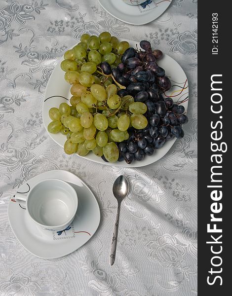 Cup And Grapes