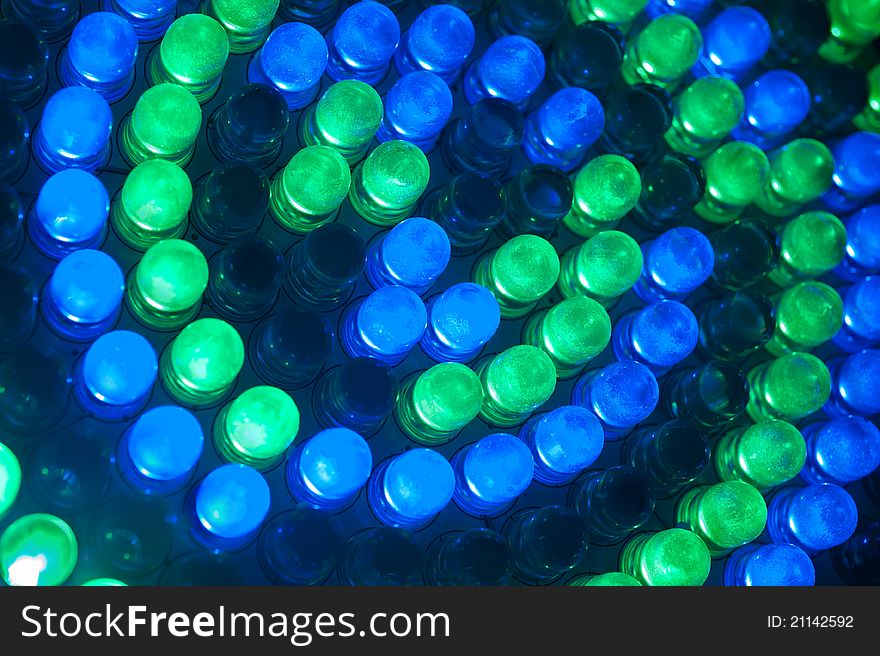 Led light bulb close up. Led light bulb close up