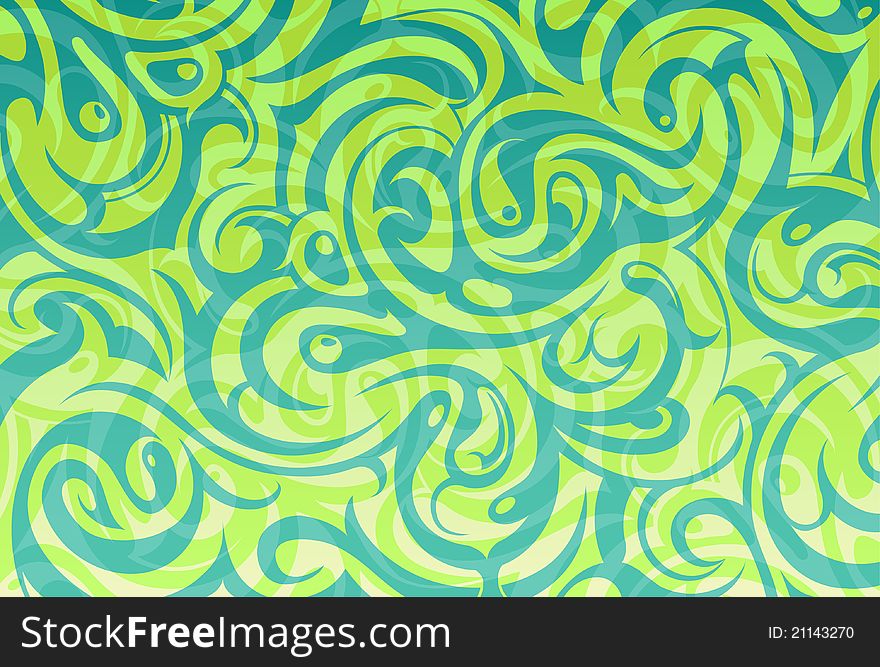 Abstract background with floral elements. Abstract background with floral elements