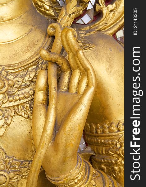 Photos of Thai gold Buddha. Photos of Thai gold Buddha.