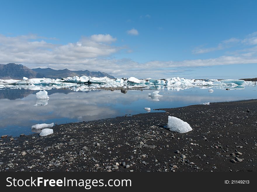 Jokulsarlon Lake In Iceland