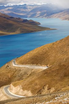 Yamdrok Lake Stock Photography Yamdrok Lake Stock Photography