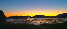 Sunrise In Mountains At Low Tide Royalty Free Stock Image Sunrise In Mountains At Low Tide Royalty Free Stock Image