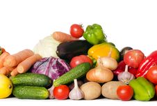 Assortment Of Fresh Vegetables Royalty Free Stock Photo Assortment Of Fresh Vegetables Royalty Free Stock Photo