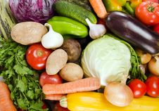 Assortment Of Fresh Vegetables Royalty Free Stock Photo Assortment Of Fresh Vegetables Royalty Free Stock Photo
