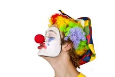 Colorful Clown Royalty Free Stock Image