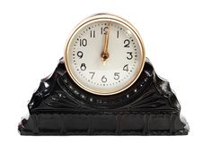 Vintage Style Clock Royalty Free Stock Photos