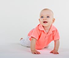 Dressed Smiling Little Boy Stock Photography