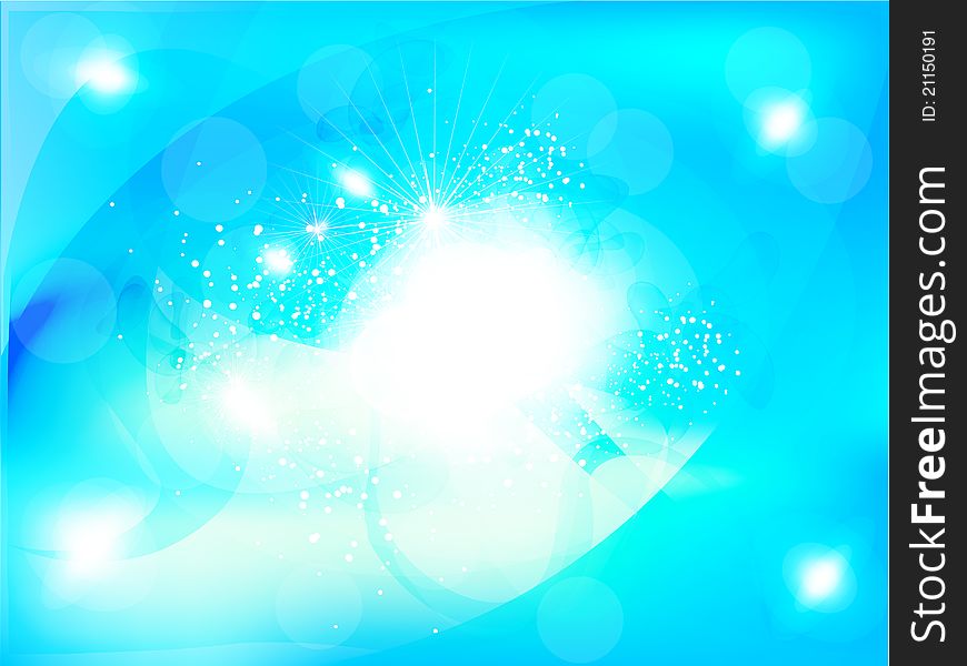 Abstract background with sparkle vector illustration