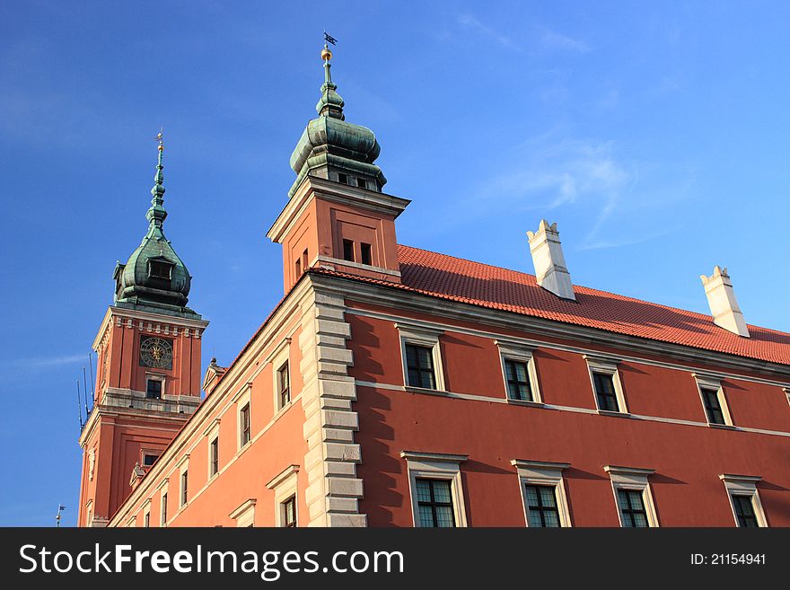 Royal Castle in Warsaw (Poland),