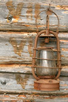 The Old Kerosene Lamp Stock Image The Old Kerosene Lamp Stock Image
