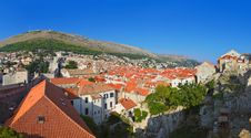 Panorama Of Dubrovnik In Croatia Royalty Free Stock Image Panorama Of Dubrovnik In Croatia Royalty Free Stock Image