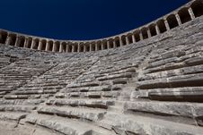 Ancient Theatre Of Aspendos In Turkey Stock Photos Ancient Theatre Of Aspendos In Turkey Stock Photos