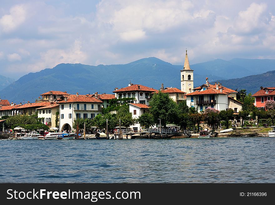 Island On Lake Maggiore