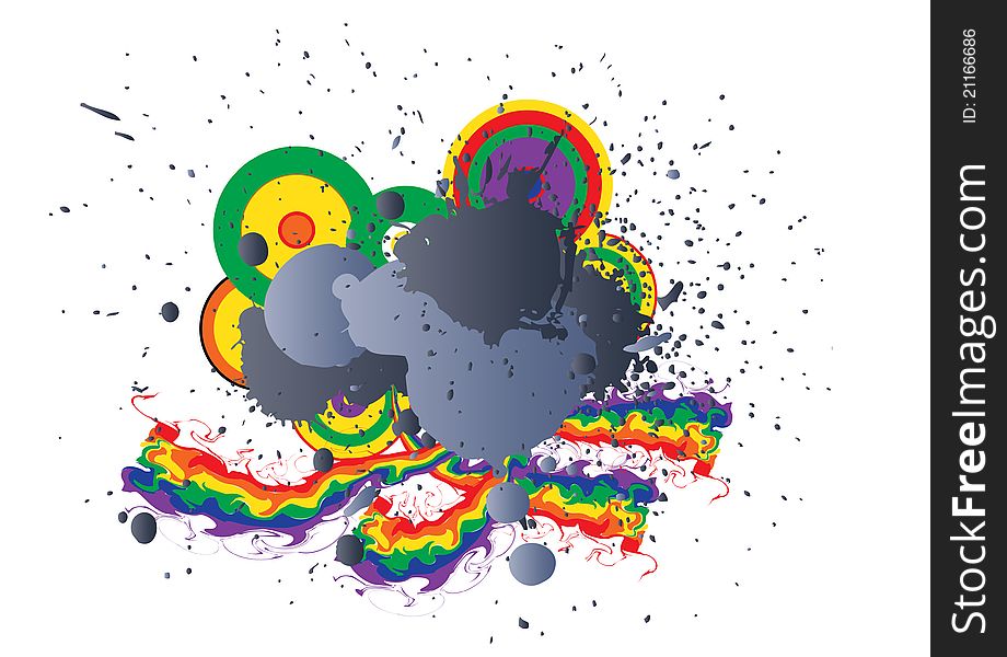Dirty Rainbow Logo