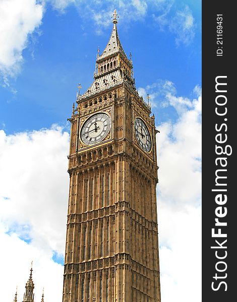 The Big Ben Clock In London