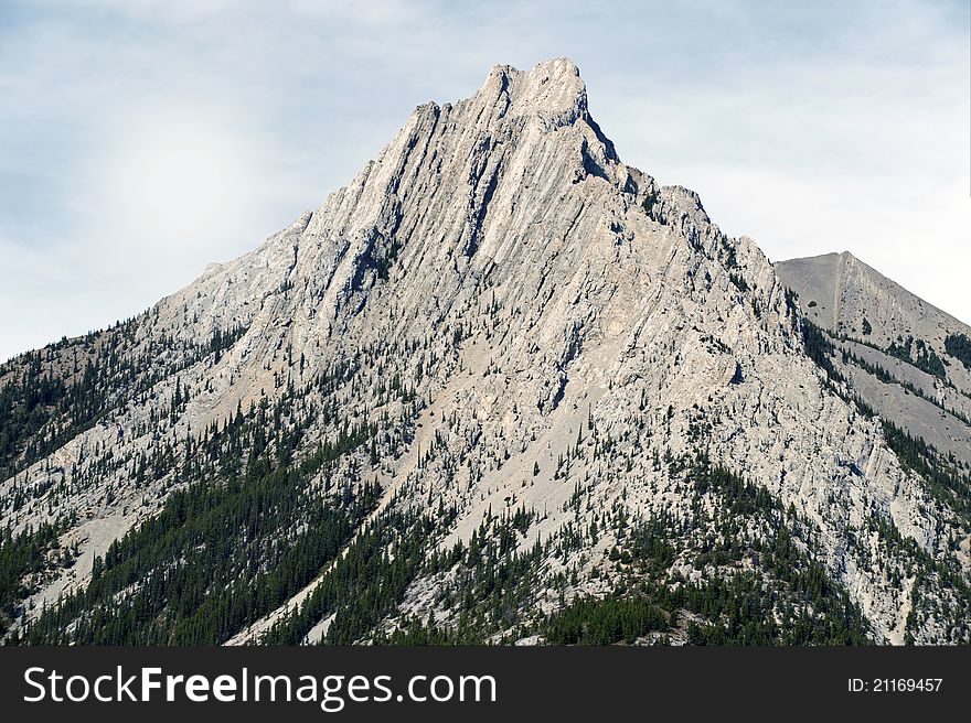 Kananaskis Country with Mist Mountains. Kananaskis Country with Mist Mountains