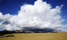 Clouds In Qinghai-Tibet Plateau Royalty Free Stock Image Clouds In Qinghai-Tibet Plateau Royalty Free Stock Image