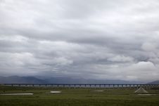 Plateau Railway Royalty Free Stock Photography Plateau Railway Royalty Free Stock Photography