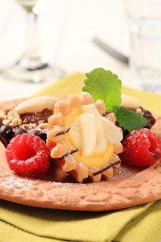 Mini Tarts Royalty Free Stock Photography Mini Tarts Royalty Free Stock Photography