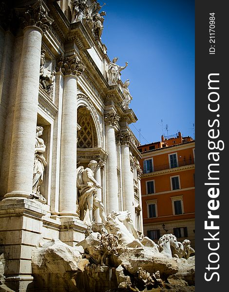 The Trevi Fountain