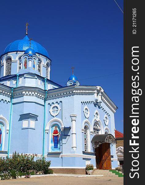 Old church of the 18th century. Saki. The Western Crimea. The Southern Ukraine. Old church of the 18th century. Saki. The Western Crimea. The Southern Ukraine.