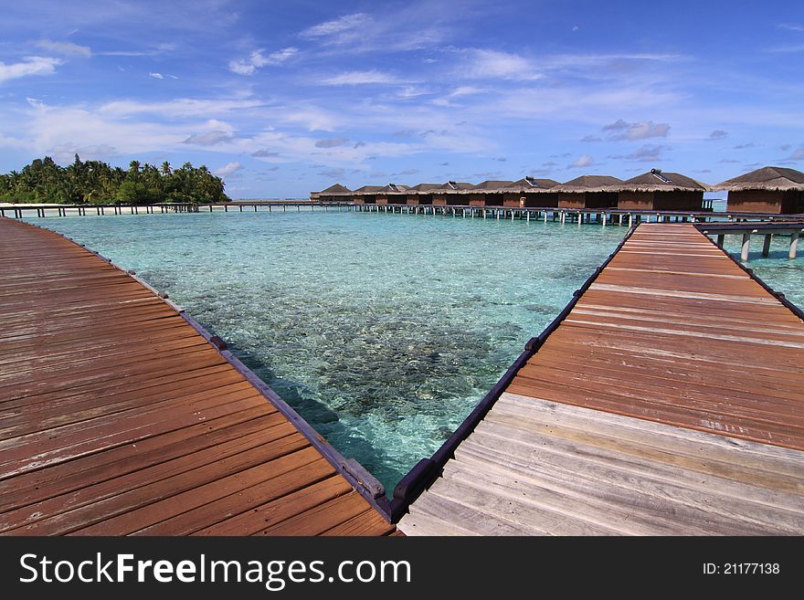 Luxury Sea Water Villa, Maldives