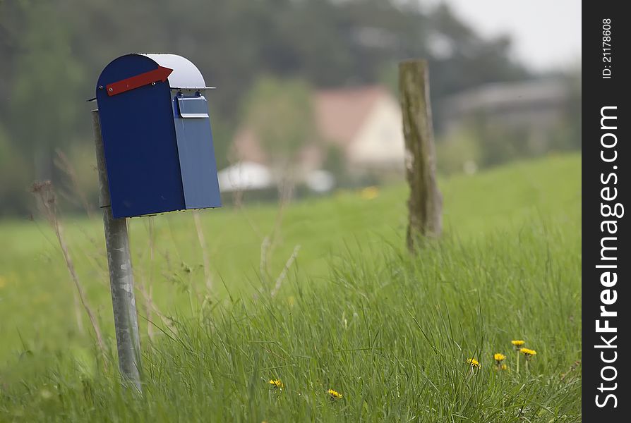 Postbox In A Field