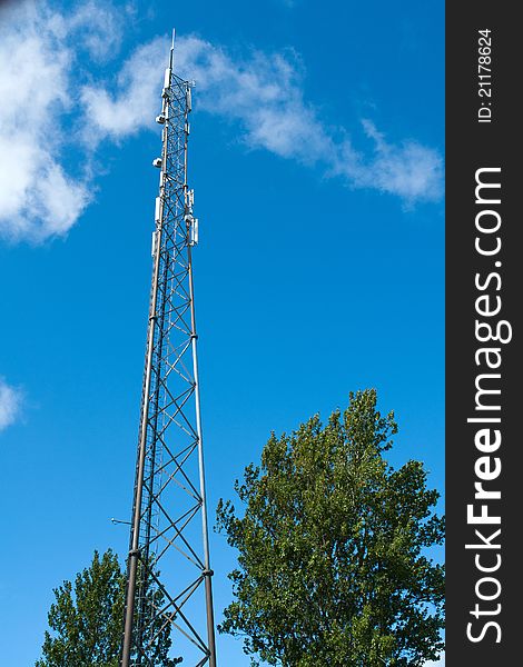 Telecommunication Communication Antenna Tower Mast