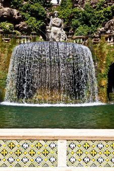Villa D Este - Tivoli Stock Photo Villa D Este - Tivoli Stock Photo