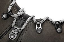 Close-up Hiking Shoe Stock Images Close-up Hiking Shoe Stock Images